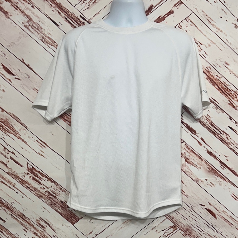 Reebok White Short Sleeve Tee